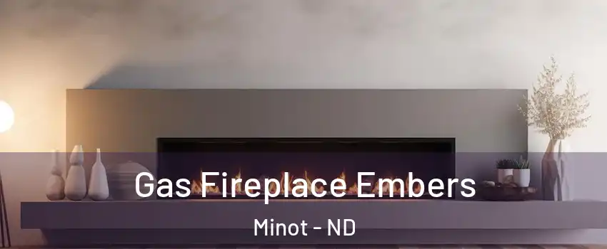  Gas Fireplace Embers Minot - ND