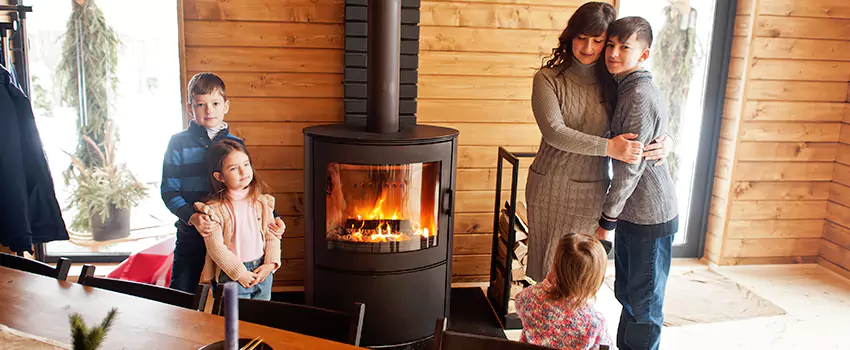 Morso Cast Iron Fireplace Insert Installation in Minot, North Dakota
