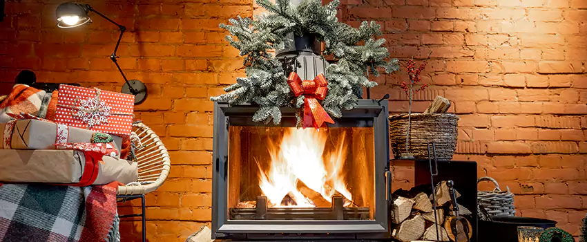 Travis Industries Linear Gas Fireplace Installation in Minot, North Dakota